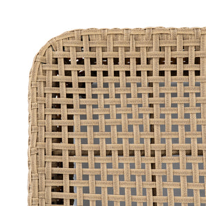 Bloom Collection Outdoor Sunbed Weather-Resistant Modern Lounger for Poolside & Garden - My Store