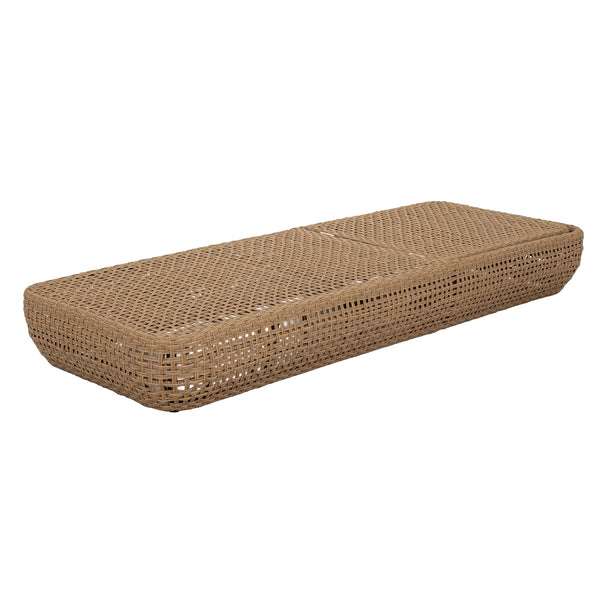 Bloom Collection Outdoor Sunbed Weather-Resistant Modern Lounger for Poolside & Garden - My Store