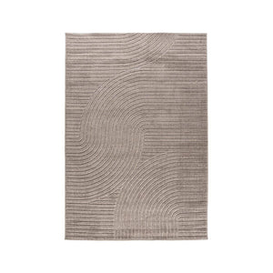 Vince Solar Rectangular Rug 340x240 cm | Brown Modern Home Decor