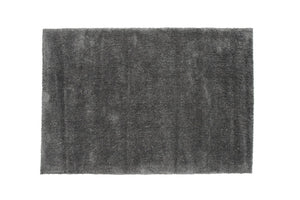 Walter Pluto Dark Grey Rectangular Carpet | 340x240 cm Soft Polyester Area Rug