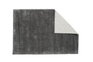 Walter Pluto Dark Grey Rectangular Carpet | 340x240 cm Soft Polyester Area Rug