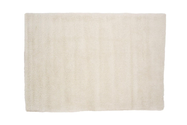 Walter Pluto White Rectangular Carpet | 340x240 cm Soft Polyester Area Rug