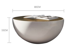 Y7 coffee table set with durable tempered glass surface