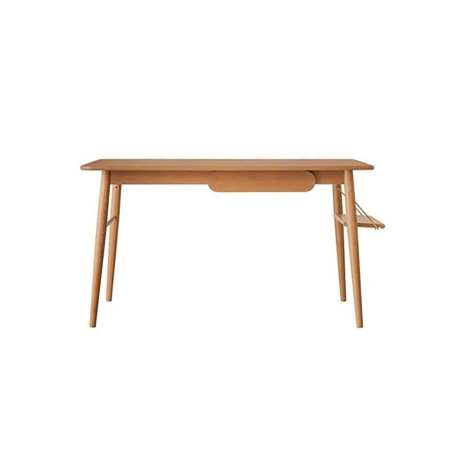 Y72 Oak Office Desk – Contemporary Wooden Study & Work Desk in Cherry Wood, White Oak & Walnut Finishes - Sleek Furniture