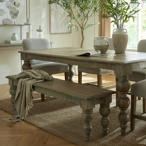 Rutland Collection Rectangular Dining Table | Modern British Design, Handcrafted Wooden Dining Table with Durable Finish, 200cm - My Store